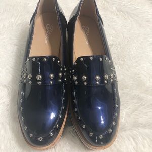 🌻Glister patent new blue shoes🌻